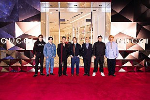 「BE:FIRST、グッチのオープニングイベントに登場　「ジャケットの形やラインの残し方がお気に入り」」