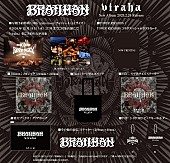 BRAHMAN「BRAHMAN、7thアルバム 『viraha』ティザー映像公開＆購入特典の絵柄も解禁」1枚目/4