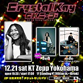 Crystal Kay「Crystal Kay、25周年ライブにBoA出演決定」1枚目/3