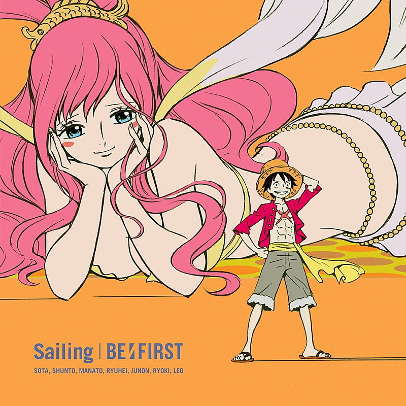 BE:FIRST「BE:FIRST シングル『タイトル未定 / Sailing』ワンピースアニメ盤」2枚目/3