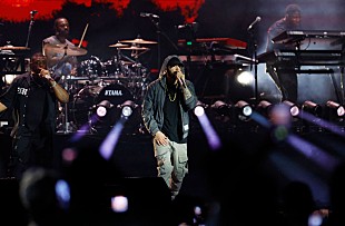 「エミネム、映画『ハッピー・ギルモア2』へのカメオ出演は“本当にぶっ飛んでいた”とアダム・サンドラーが語る」