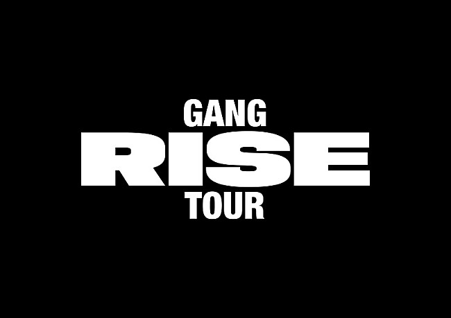 GANG PARADE「GANG PARADE、全国11都市12公演を回る【GANG RISE TOUR】の“ツアーロゴ”解禁」1枚目/2