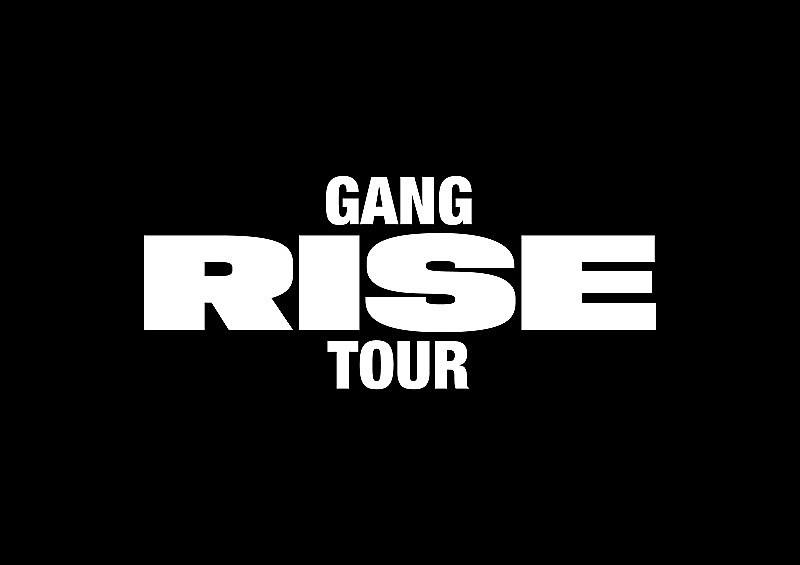 GANG PARADE「GANG PARADE、全国11都市12公演を回る【GANG RISE TOUR】の“ツアーロゴ”解禁」1枚目/2