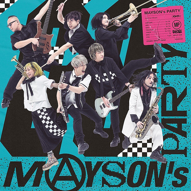 「MAYSON's PARTY、2ndフルAL『GO』発売&コミカル満載の新曲「La-La-La」MV公開」1枚目/4