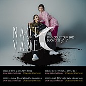 「NAQT VANE、コンセプトEP『NV』リリース決定　購入特典＆ツアー会場での予約特典も」1枚目/1