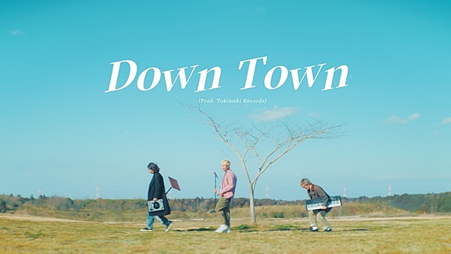 「THREE1989、「Down Town (Prod. Tokimeki Records)」リリックビデオ公開」1枚目/2