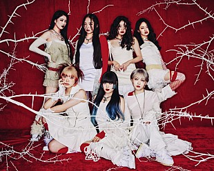 「HANA、新ビジュアルは真っ白な衣装」