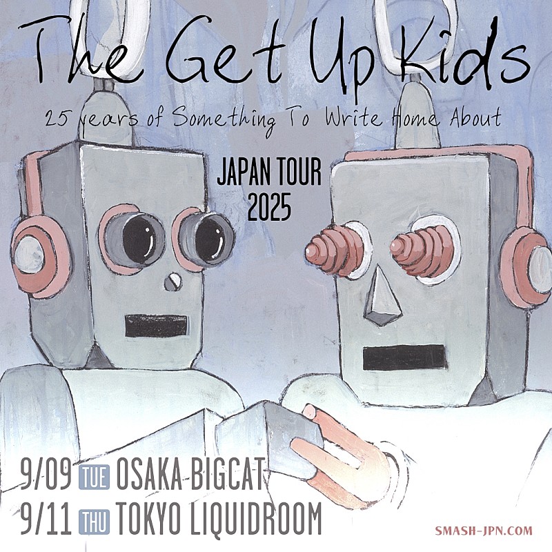 「ザ・ゲット・アップ・キッズ、名盤『サムシング・トゥ・ライト・ホーム・アバウト』完全再現ジャパン・ツアー決定」1枚目/1