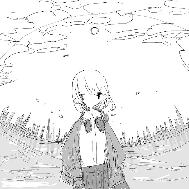 「ハカネ、初ドラマタイアップのメジャーデビュー第1弾配信SG「蜃気楼」リリース」1枚目/2