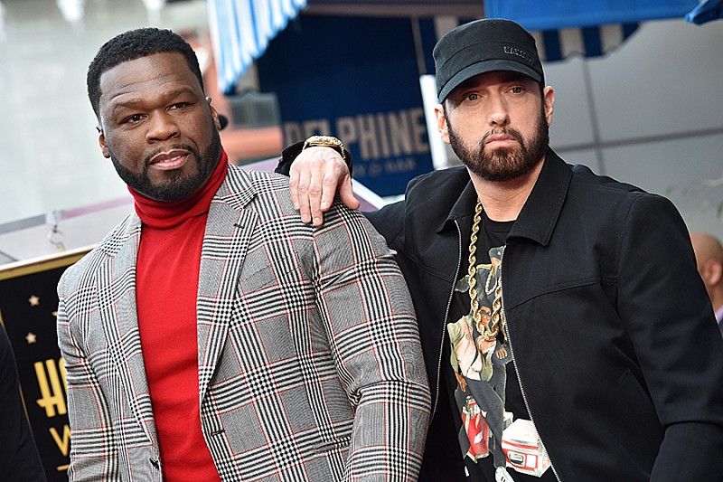 50セント、エミネムの“おじいちゃんデビュー”を祝福「これは最高だ」 