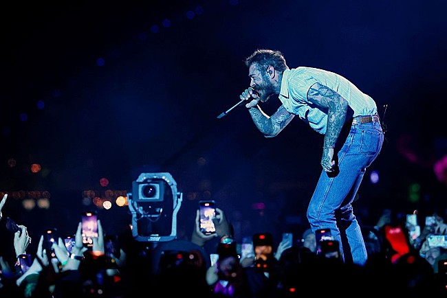 「【コーチェラ2025】ポスト・マローン、ウィークエンド2でエド・シーランと「Sunflower」披露」1枚目/1