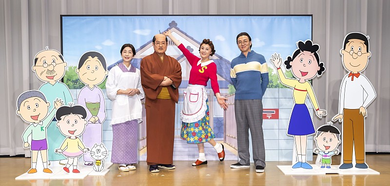 「藤原紀香が再びサザエさんに！「人と人のあり方を考えさせられる演出になっている」　舞台「サザエさん」取材会」1枚目/1