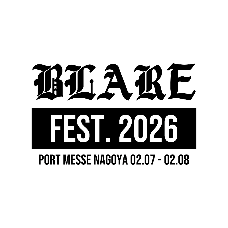 coldrain、来年2月に3年振りとなる【BLARE FEST. 2026】の開催を発表