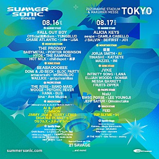 「【SUMMER SONIC 2025】Billboard Live &amp; JUJU's BEACH PARTYにAI、コモン、ジャム&amp;ルイスら登場」