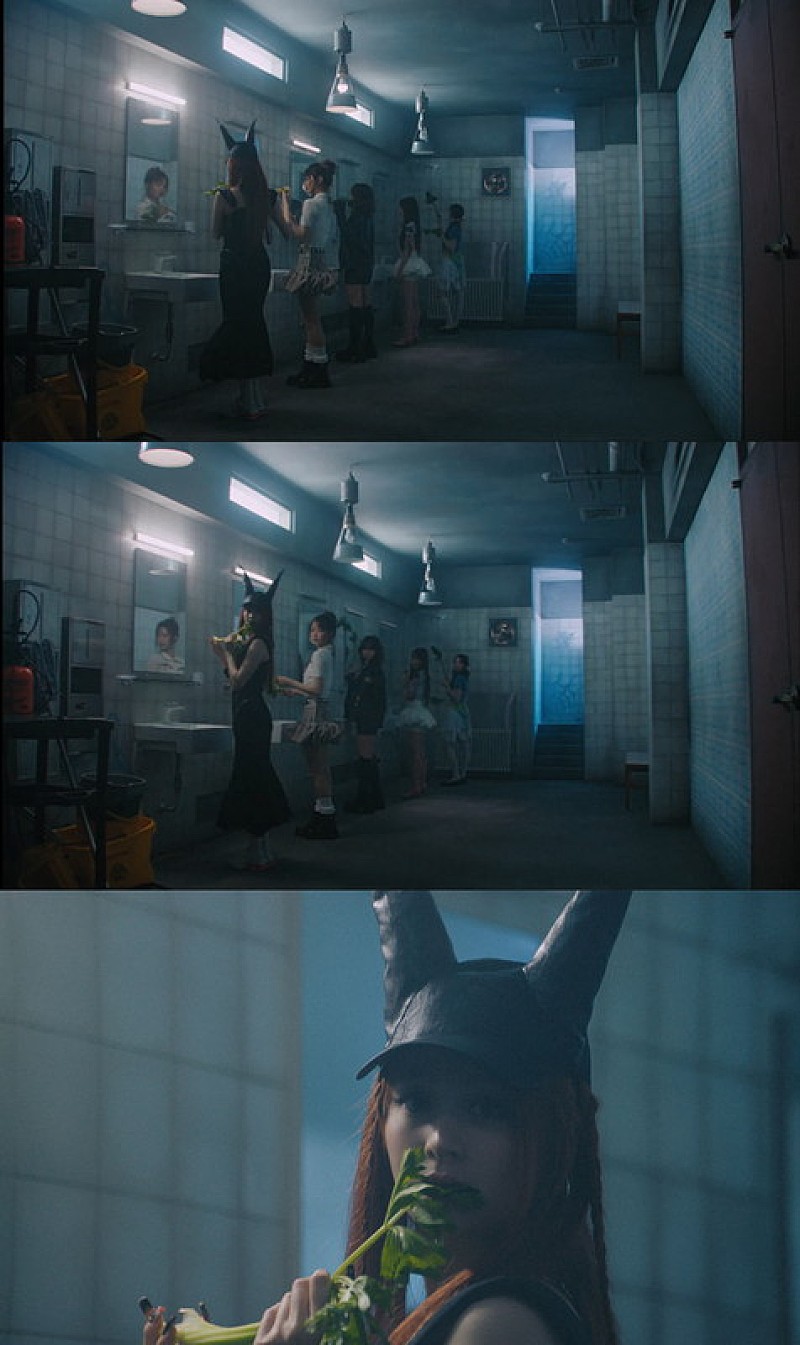 LE SSERAFIMがセロリをかじる、新曲「DIFFERENT」MVティザー公開