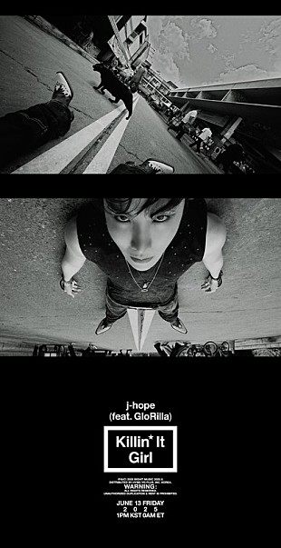「J-HOPE（BTS）、スタイリッシュな「Killin' It Girl (feat. GloRilla)」MVティザー公開」