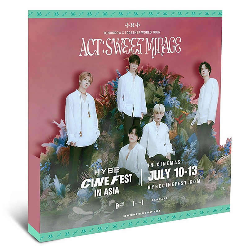 「『TOMORROW X TOGETHER WORLD TOUR [ACT : SWEET MIRAGE] - HYBE CINE FEST IN ASIA』スタンディ」3枚目/7
