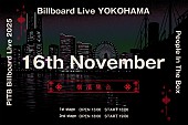 「People In The Box、2年ぶりのビルボードライブ公演が決定」1枚目/2