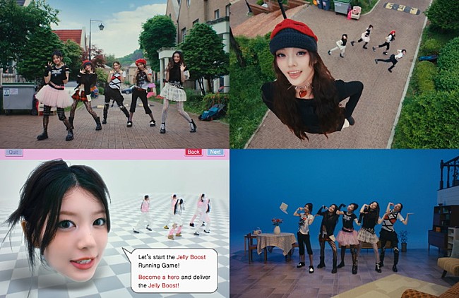 「ILLIT、新曲「jellyous」MVでゲームキャラクターに変身」1枚目/1