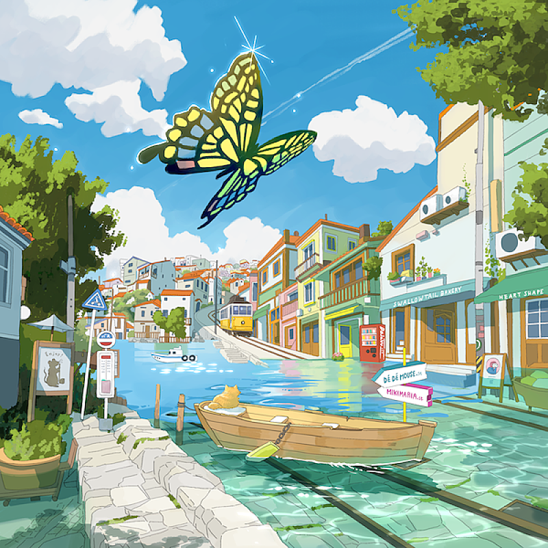 「DE DE MOUSE×みきまりあ、コラボシングル「Swallowtail」リリース&MV公開」1枚目/3