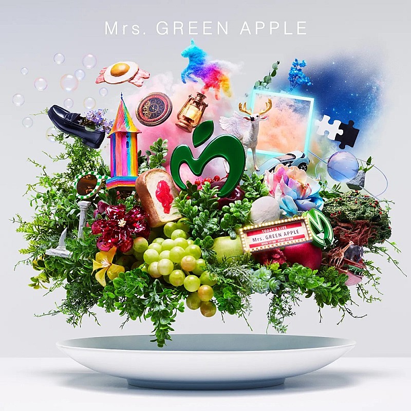 【ビルボード】Mrs. GREEN APPLE『10』4週連続DLアルバム首位、TENBLANK／IVEが続く