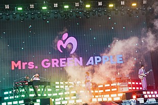 「Mrs. GREEN APPLE、【サマソニ】でトップバッター過去最高動員を記録＜ライブレポート＞」