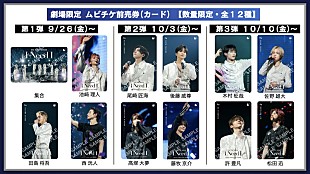 「INIのドキュメンタリー映画『I Need I』、集合＆ソロデザインのムビチケ登場」