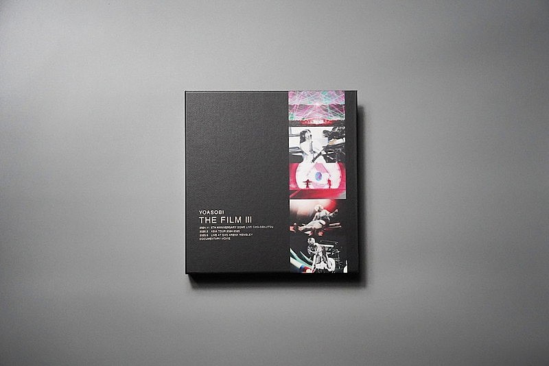 YOASOBI、ライブ映像作品集『THE FILM 3』商品画像を公開　衣装＆パネル展を開催