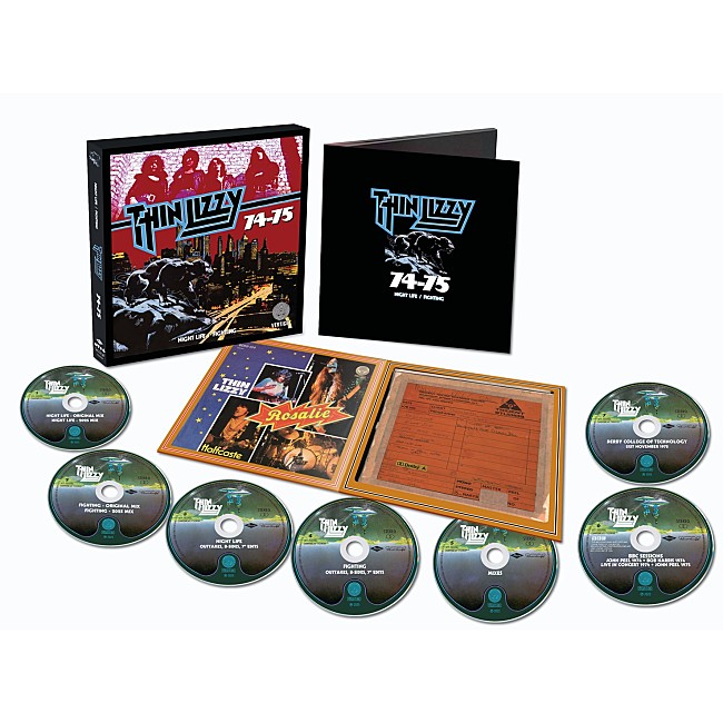 「シン・リジィ、『1976』続編コレクション『74-75：ナイト・ライフ／ファイティング!!』発売」1枚目/1