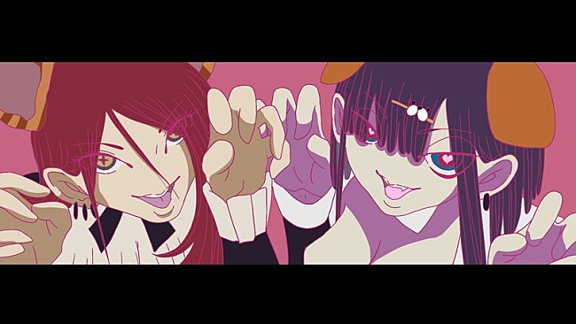 「すりぃ、100回嘔吐とコラボした新曲「KISS&amp;CANDY」MV公開」1枚目/2