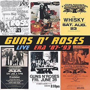 「ガンズ・アンド・ローゼズ、『ライヴ・エラ &#039;87 - &#039;93』初のリマスター盤が発売」