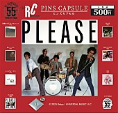 「RCサクセション初のカプセルトイ化、ALジャケットや55周年ロゴのピンバッジ＆専用台紙がセットに」1枚目/5