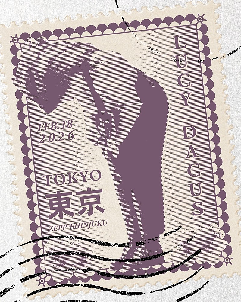 「ルーシー・デイカス、初来日公演が2026年2月に決定」1枚目/1