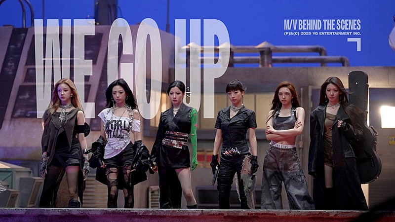 BABYMONSTER、アクションに挑んだ「WE GO UP」MVビハインド＆パフォーマンスビデオを公開