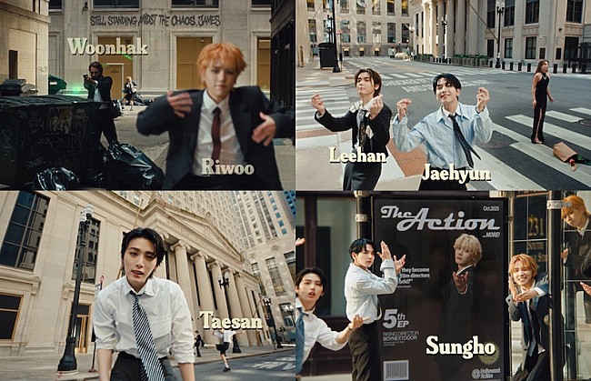 「BOYNEXTDOOR、新曲「Hollywood Action」MVティザー公開＆本編は本日18時公開」1枚目/2