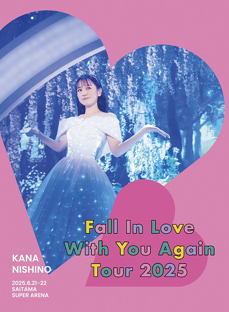 「西野カナ LIVE Blu-ray&DVD『Kana Nishino Fall In Love With You Again Tour 2025』」3枚目/4