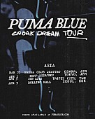 「プーマ・ブルー、2026年ジャパン・ツアー決定」1枚目/1