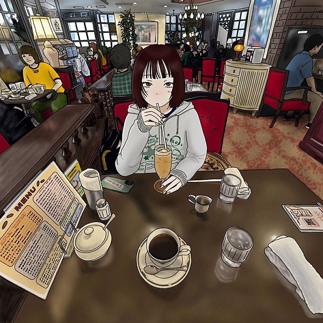 「帝国喫茶、3か月連続で新曲リリース第1弾「愛毎日」は杉崎拓斗（Dr.）が書き下ろし」1枚目/5