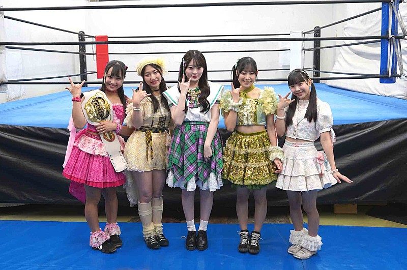 「KLP48がアイドル×プロレスのイベントに参戦」1枚目/1