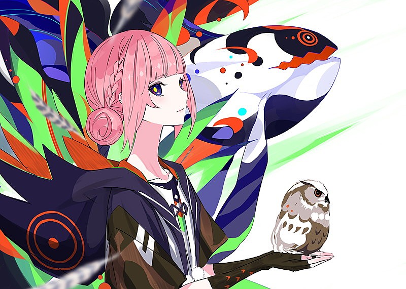 花譜×ネクライトーキー、コラボ曲「ユーフォーを見にいこう」配信リリース