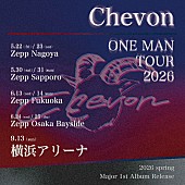 「【Chevon ONE MAN TOUR 2026】」2枚目/2