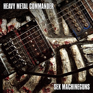 「SEX MACHINEGUNS、ニューAL『HEAVY METAL COMMANDER』ジャケ写公開」