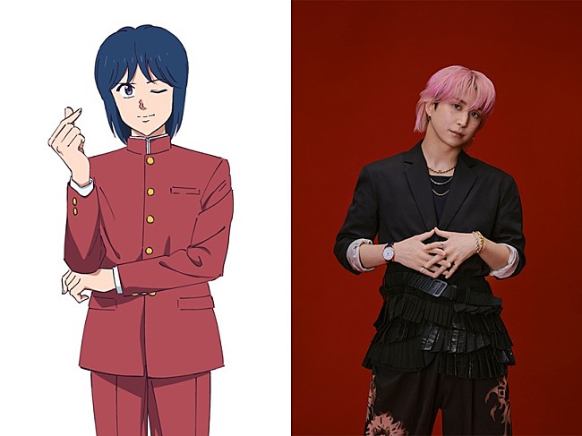 「Snow Man佐久間大介、“切出翔”（きれいで しょう）役でTVアニメ『ハイスクール！奇面組』出演」1枚目/5