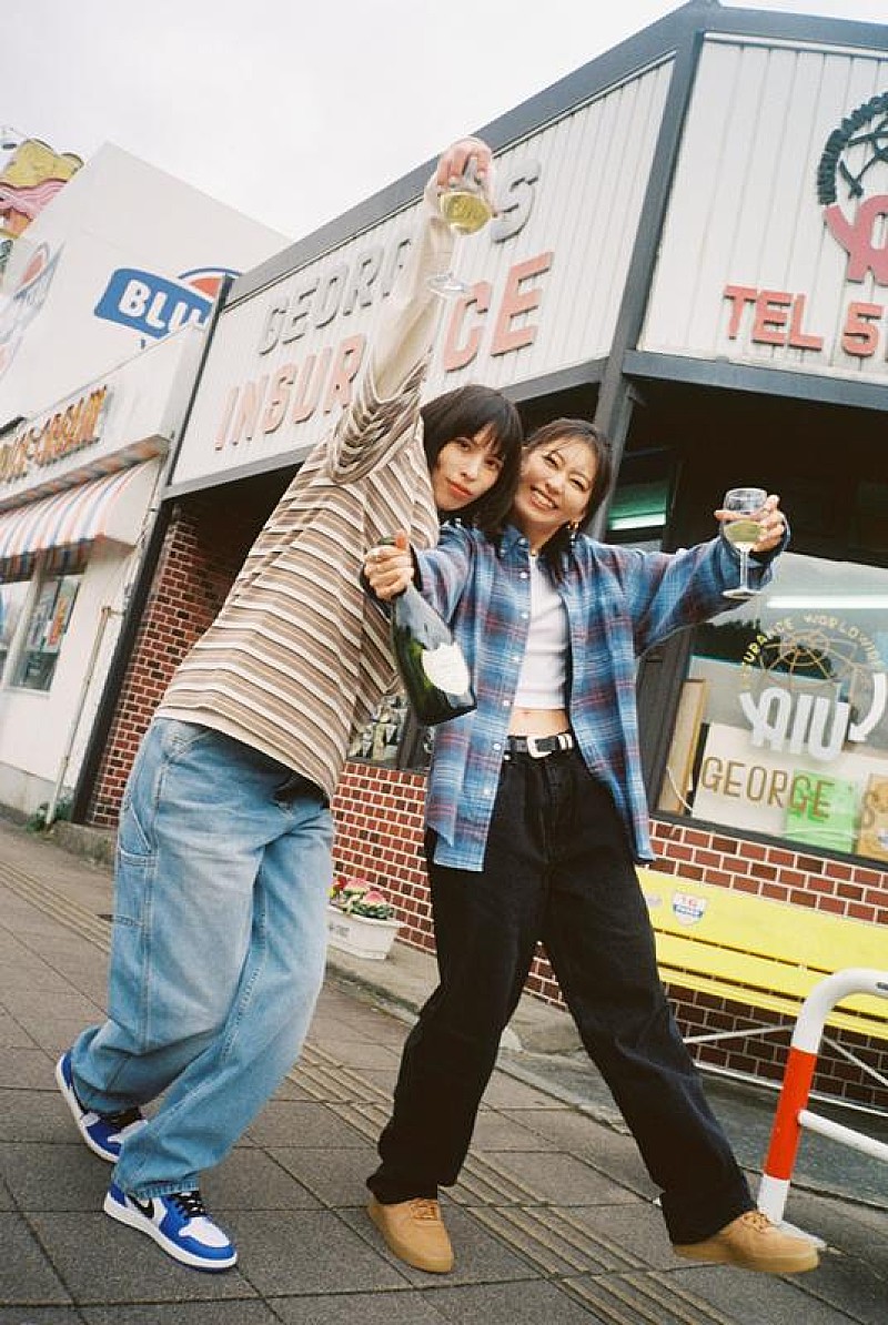 「chelmico、ニューSG「SALT AND PEPPER」ビジュアライザー公開」1枚目/4