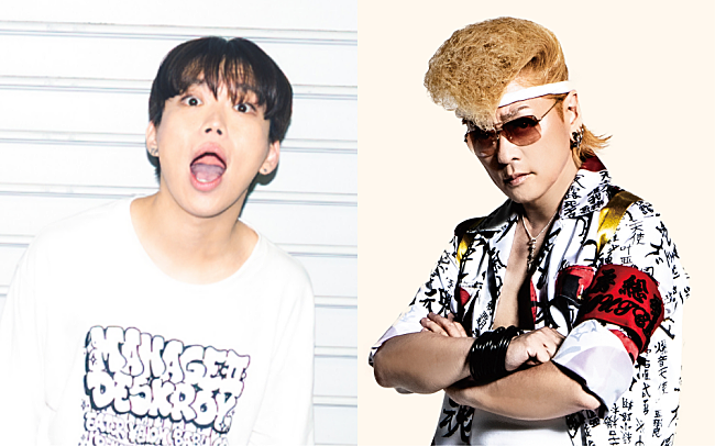 「綾小路 翔（氣志團）× GEN（04 Limited Sazabys） 、スペシャル音楽対談をJ-WAVE『THE KINGS PLACE』でオンエア」1枚目/1