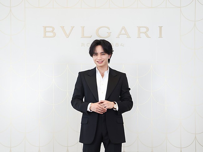 「中島健人、ブルガリのアンバサダーに就任「多くの方々の眼差しを宝石のように輝かせたい」」1枚目/3