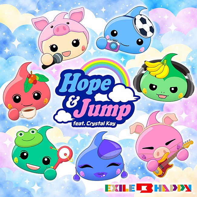 「EXILE B HAPPY、Crystal Kayと歌うダンスナンバー「Hope &amp; Jump」配信リリース」1枚目/2