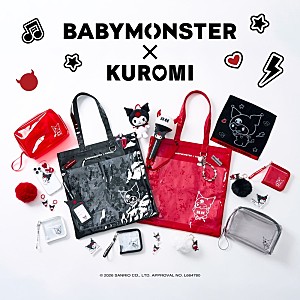 BABYMONSTER「BABYMONSTER×クロミのコラボアイテム、アパレルから小物まで多様なラインナップ」