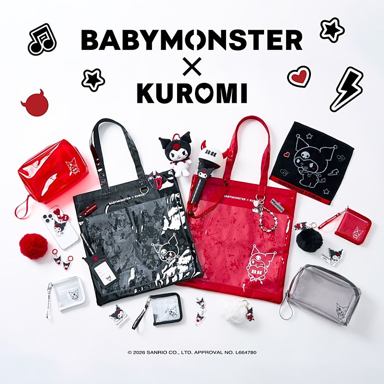 BABYMONSTER「BABYMONSTER×クロミのコラボアイテム、アパレルから小物まで多様なラインナップ」