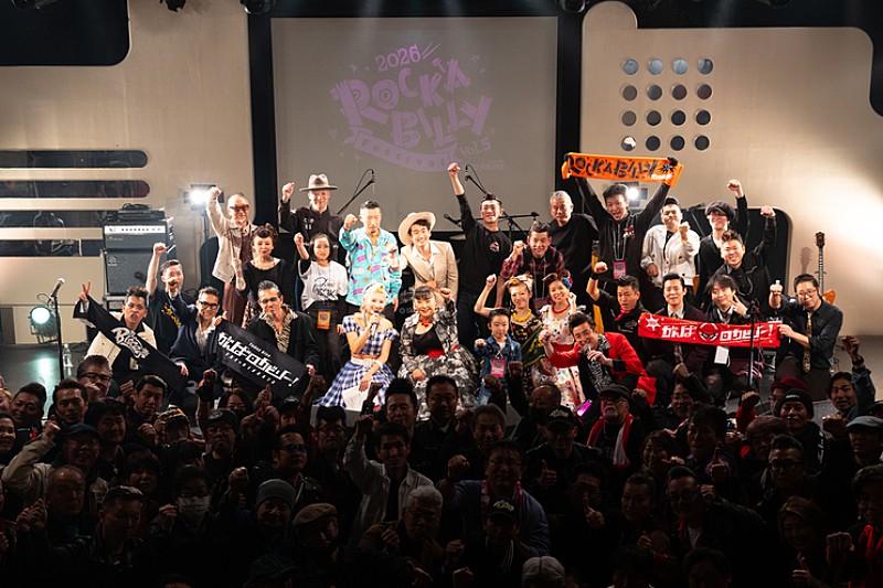 「The Biscats主催ロカフェス「新旧ロカビリースターが揃いました」──CONNY、Streetguns、RODEO、Good Spirits、ダイヤ・ピアノ・サンタ、TAIGAと生んだ熱狂の渦」1枚目/20